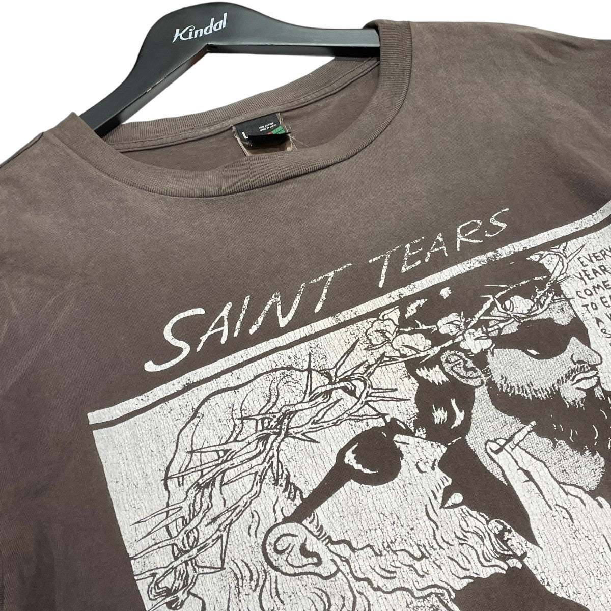 SAINT MICHAEL(セントマイケル) 長袖TシャツSM-A21-0000-023 SM
