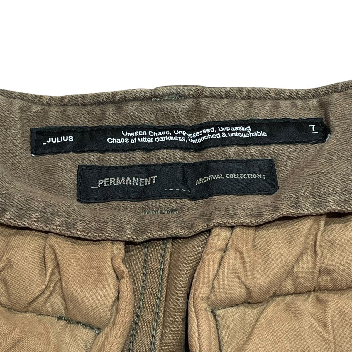 JULIUS(ユリウス) ガスマスクカーゴパンツカーゴパンツ757PAM13