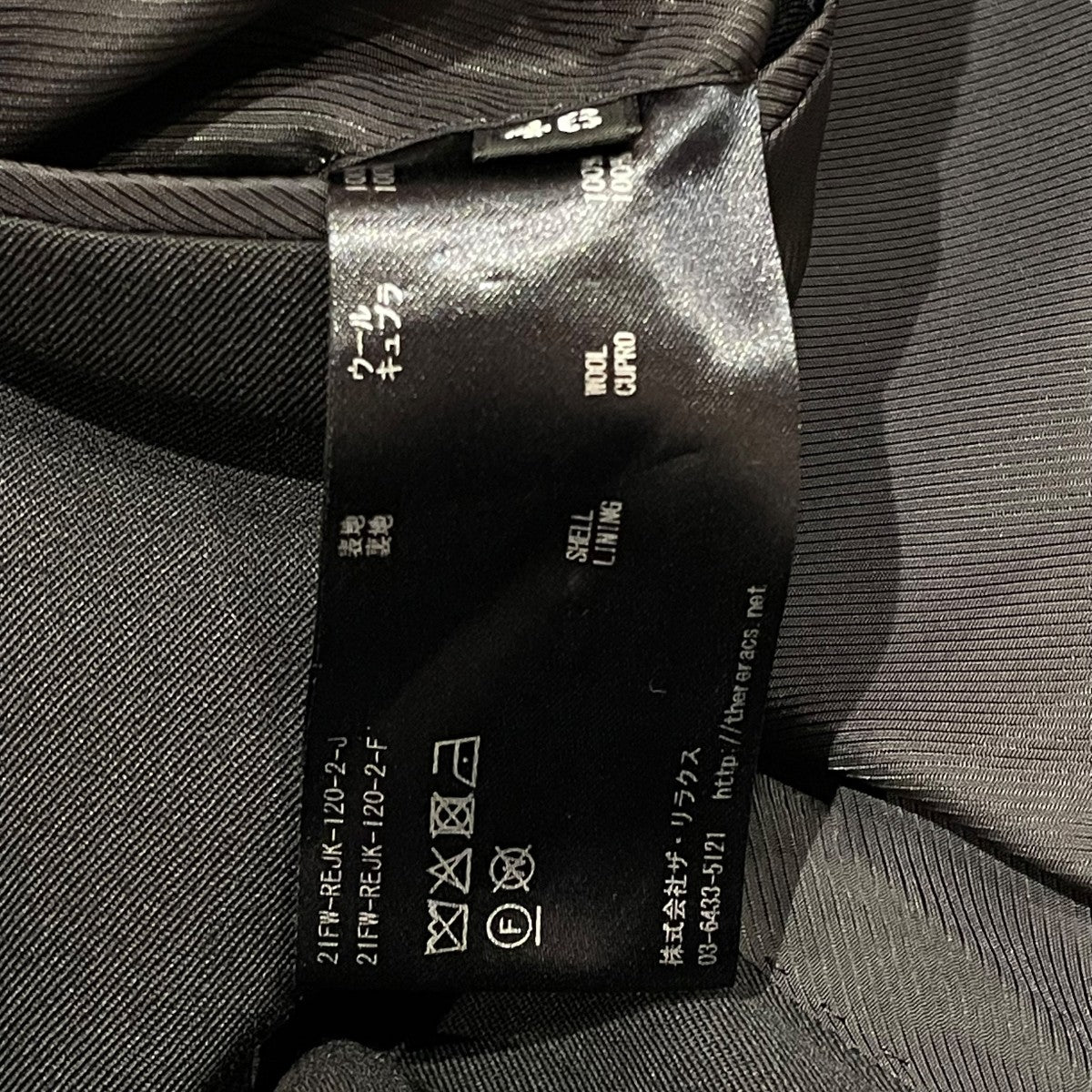 THE RERACS(ザリラクス) 21AWwool single 1B jacketテーラード