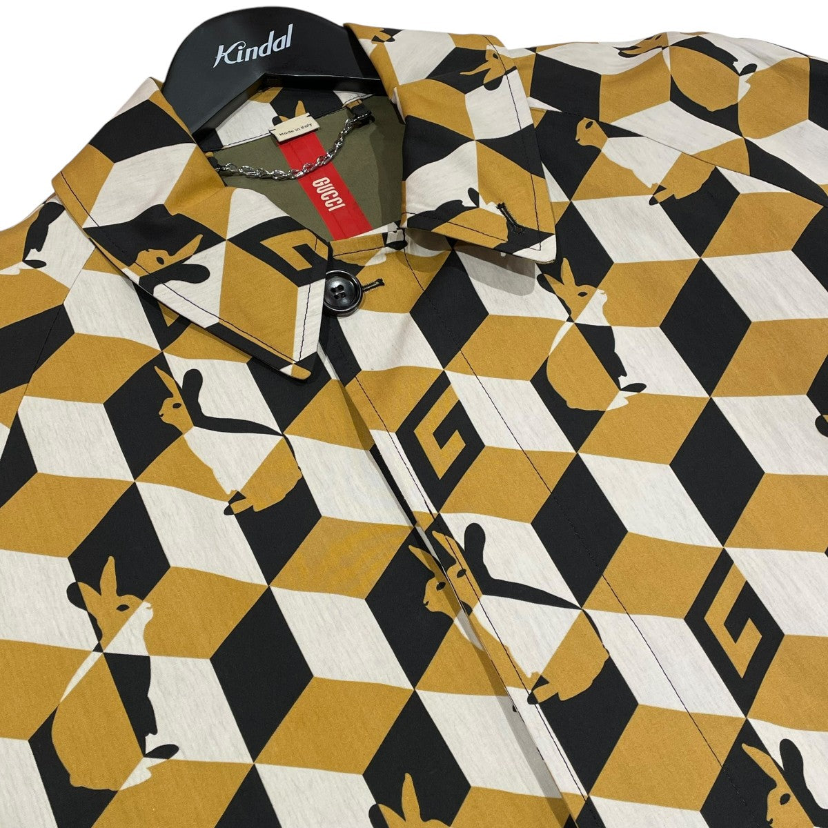 GUCCI(グッチ) ステンカラーコート723842 723842 ブラウン サイズ SIZE