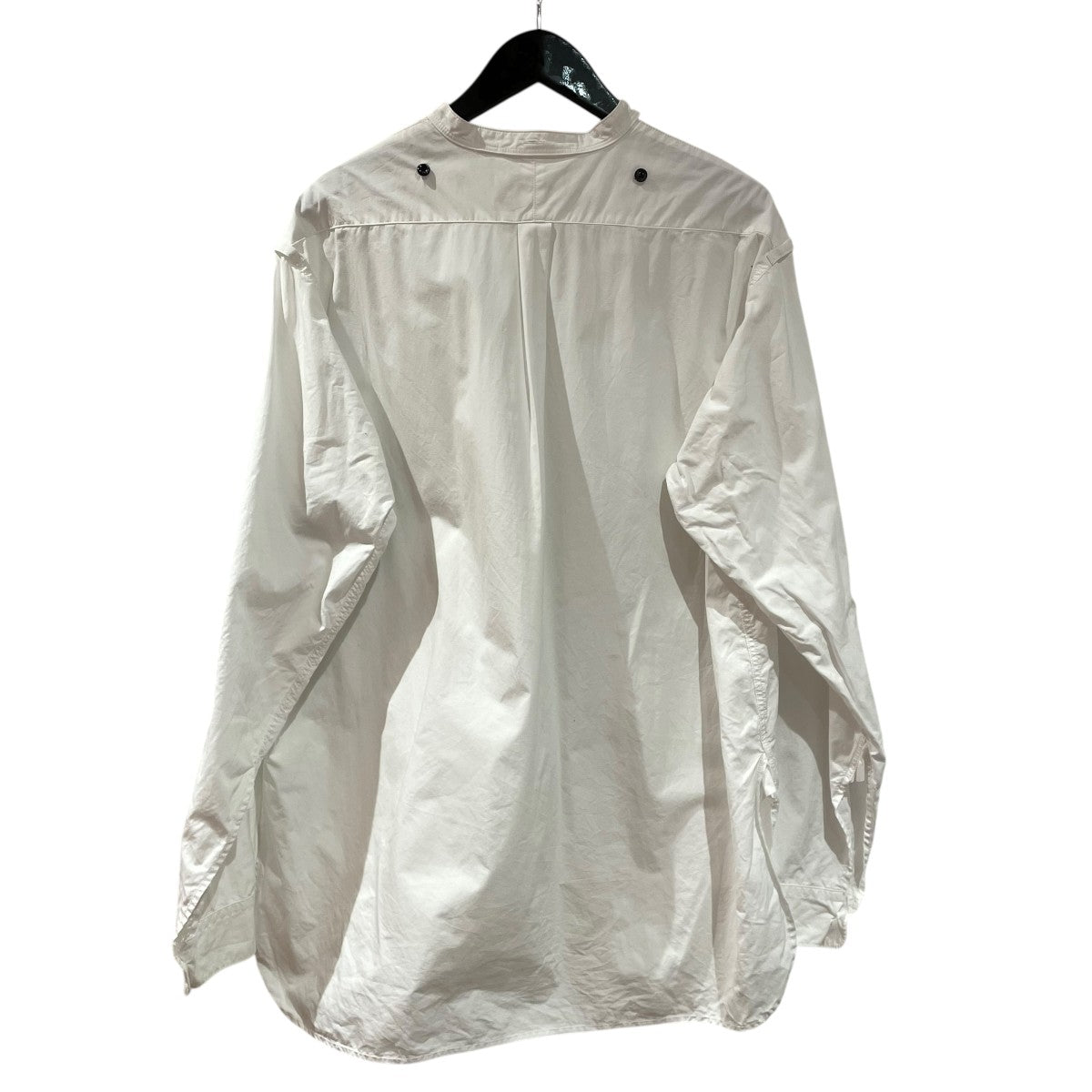 オブラダ Oblada POSTMAN SHIRT コットンシャツ ホワイト サイズ：S Oblada(オブラダ) POSTMAN SHIRTコットンシャツ ホワイト サイズ