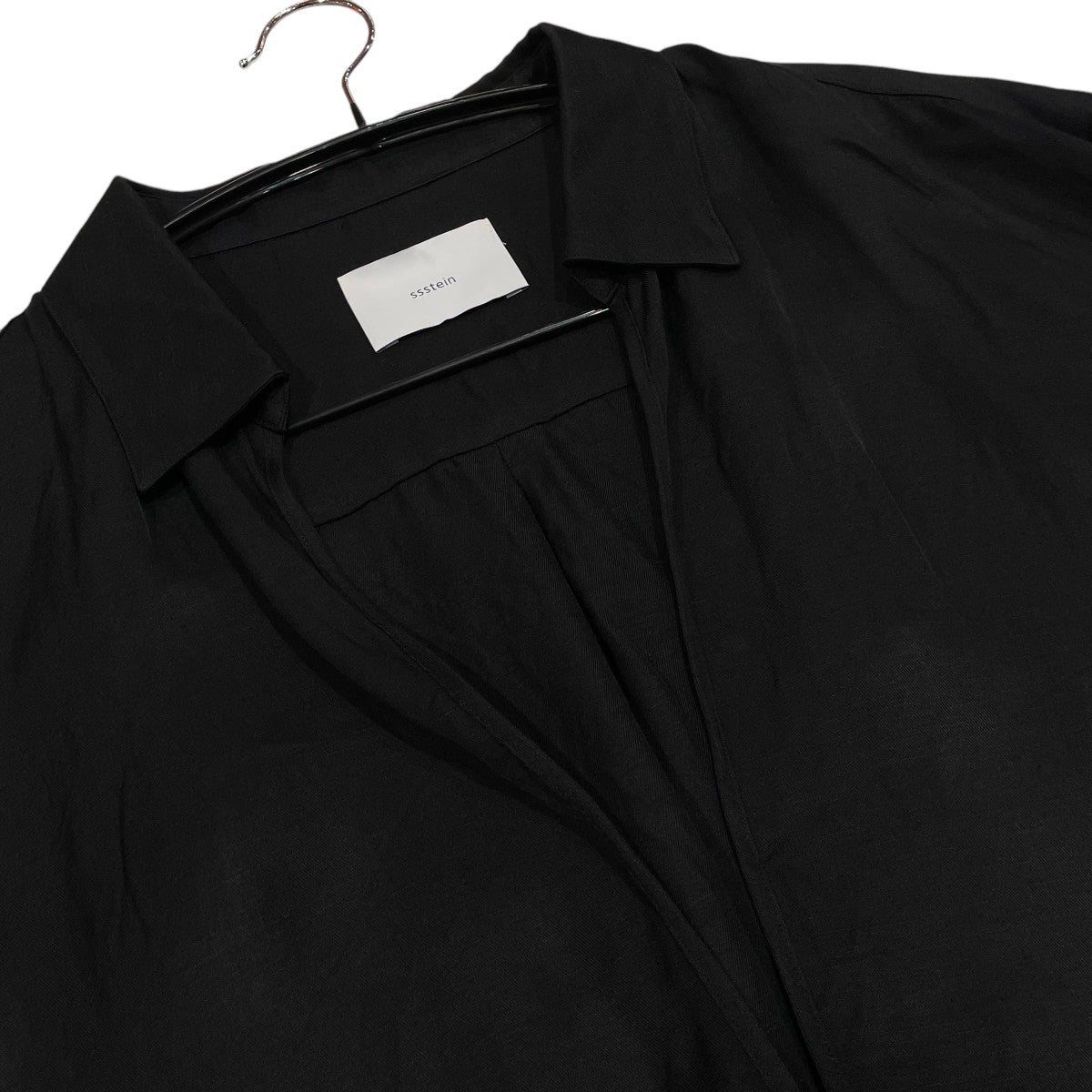 ssstein 25SS スキッパーシャツ サイズS ssstein(シュタイン) 25SSVis Li Twill Oversized Skipper
