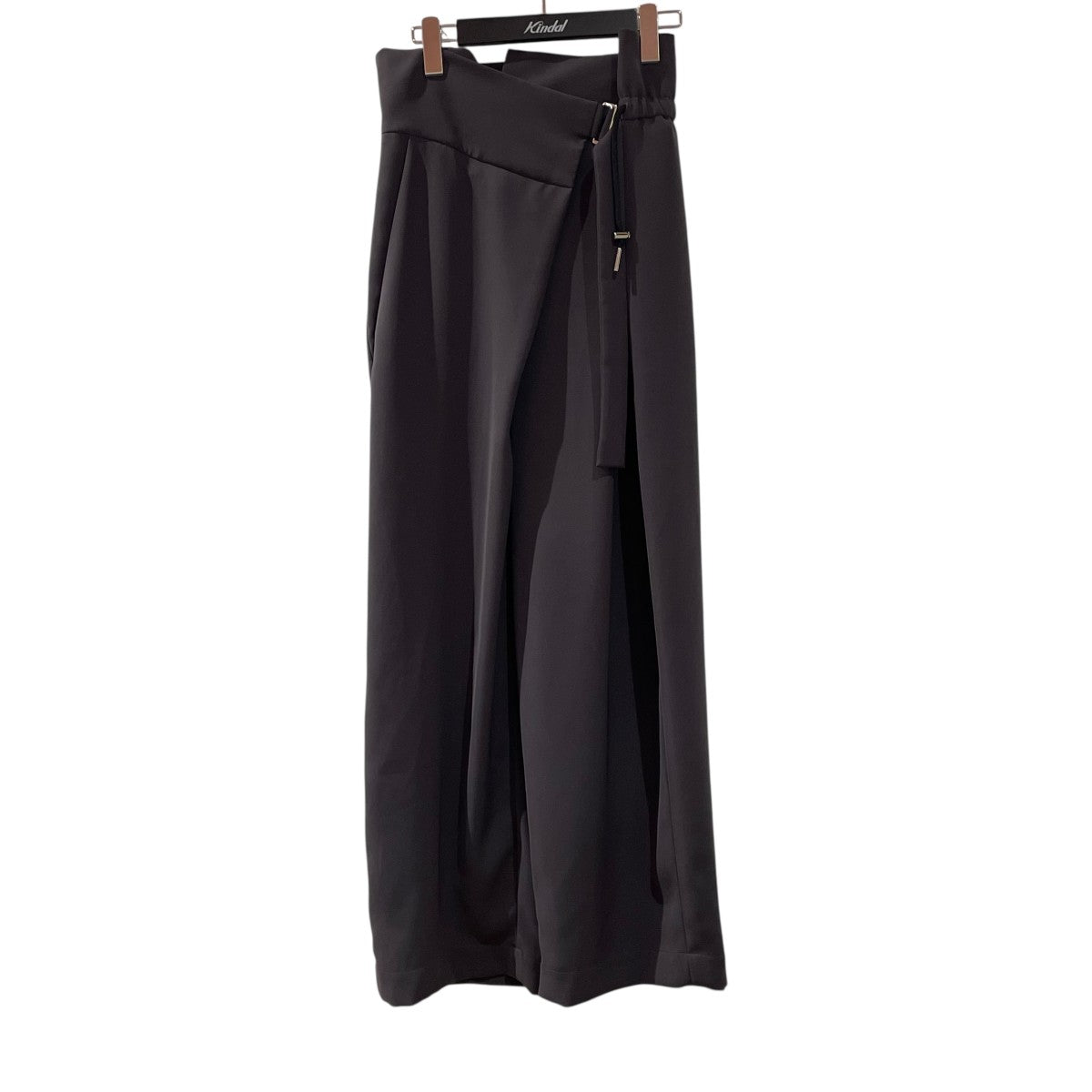ENFOLD(エンフォルド) ONE-SHOULDER SARROUEL TROUSERS