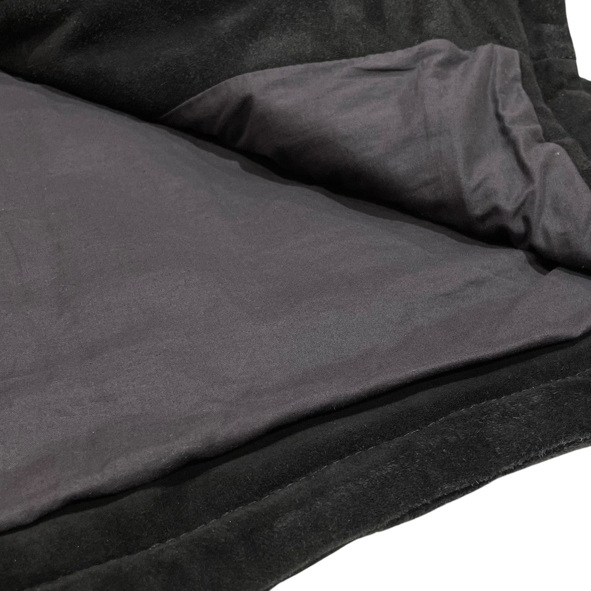 QUILTED VESTラムレザーベストV-08-C-SUEDE-2