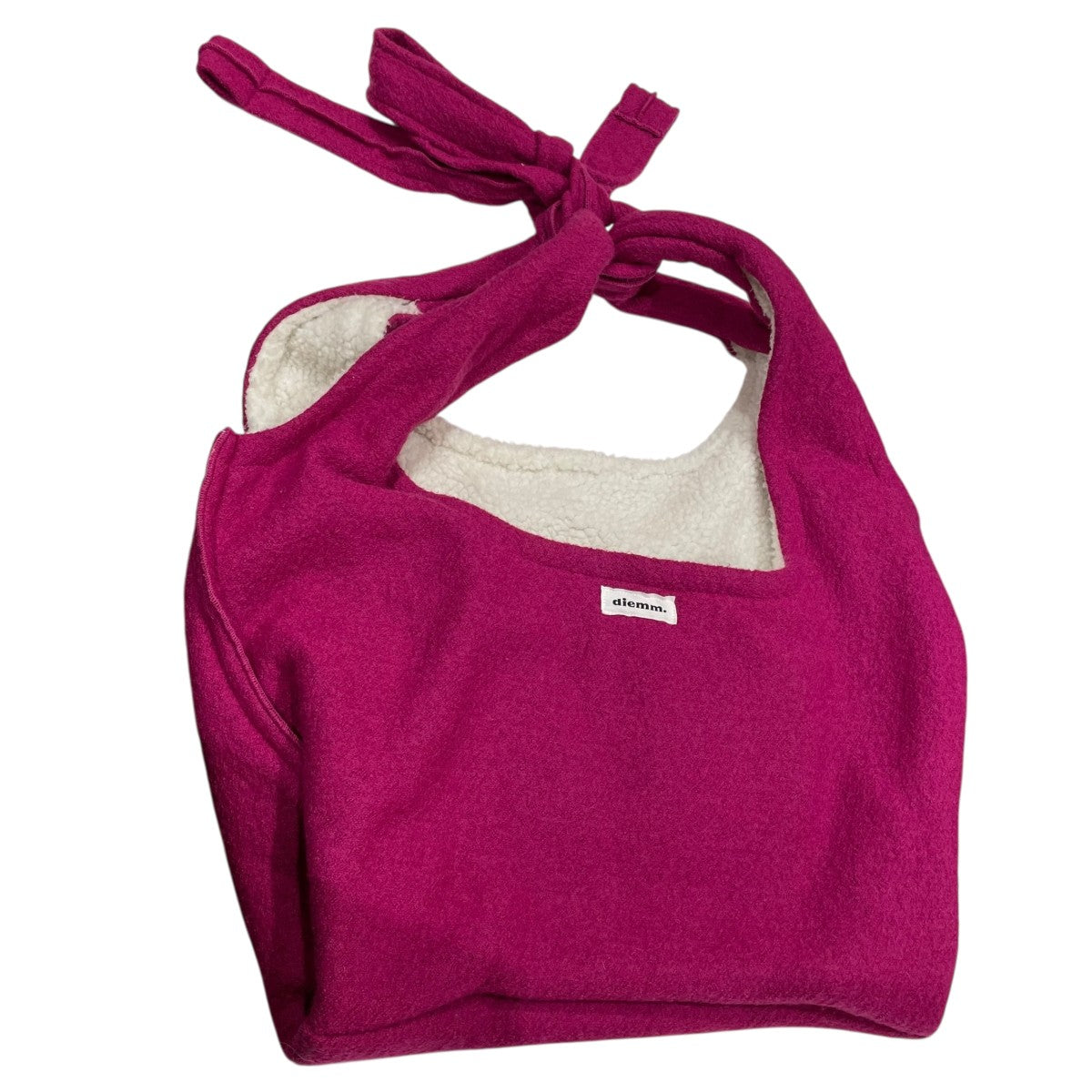 バッグ diemm wool bag pink Diemm bag pink diemm wool bag pink Diemm handmade wool bag-brown