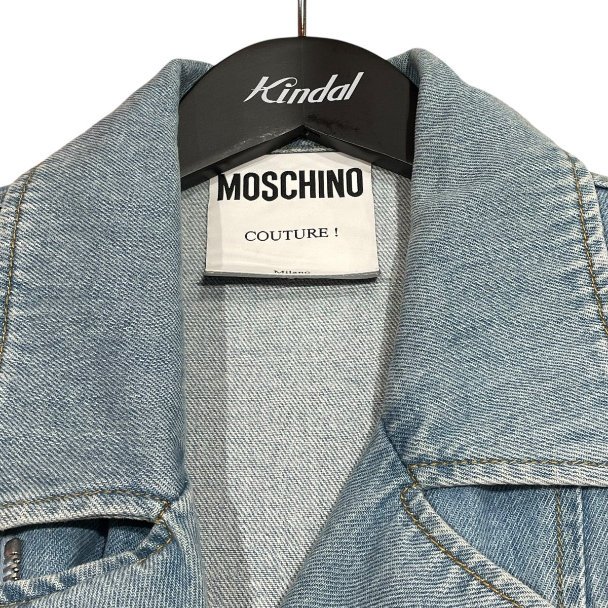 MOSCHINO(モスキーノ) デニムライダースジャケットデニム