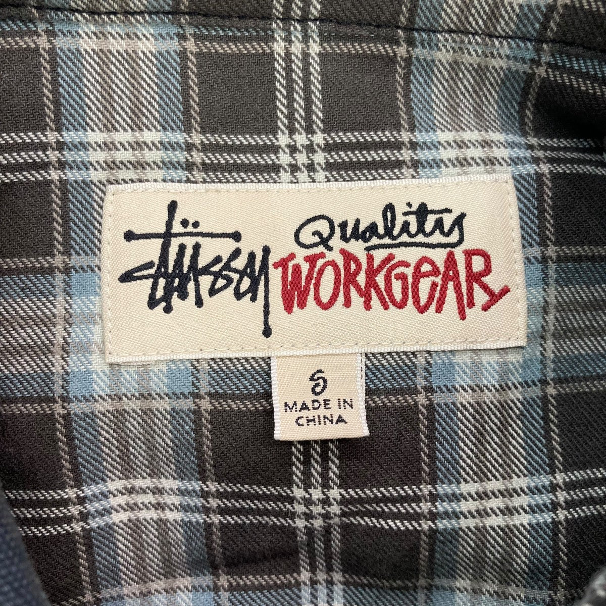 stussy(ステューシー) HEAVY WASHED CANVAS SHIRTワーク