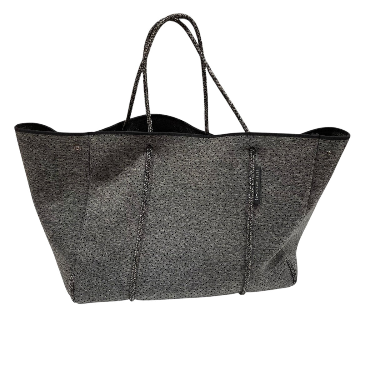 美品 ステイトオブエスケープ グレー トートバッグ チャコールマール エスケープ トート チャコールマール｜Totes｜STATE OF ESCAPE