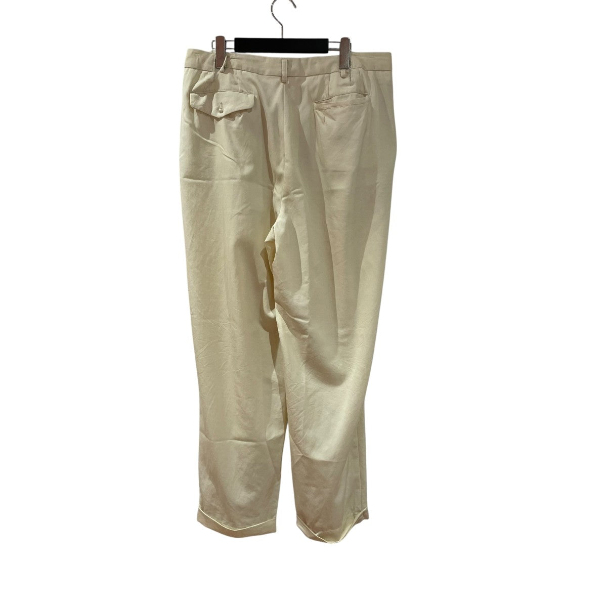 MAGLIANO マリアーノ 21SS リネンワイドスラックスパンツ sizeM MAGLIANO(マリアーノ) 21SS スラックス MAGLIANO-21SS-1 カーキ