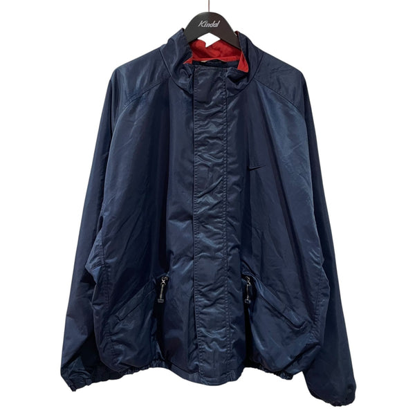 NIKE(ナイキ) 90s 銀タグ オーバーナイロンジャケット ネイビー サイズ