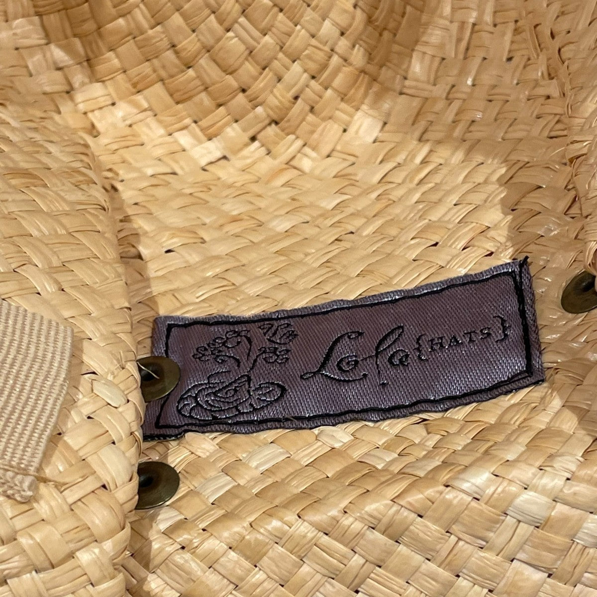 Lola Hats(ローラハッツ) ストローハット ベージュ｜【公式】カインド