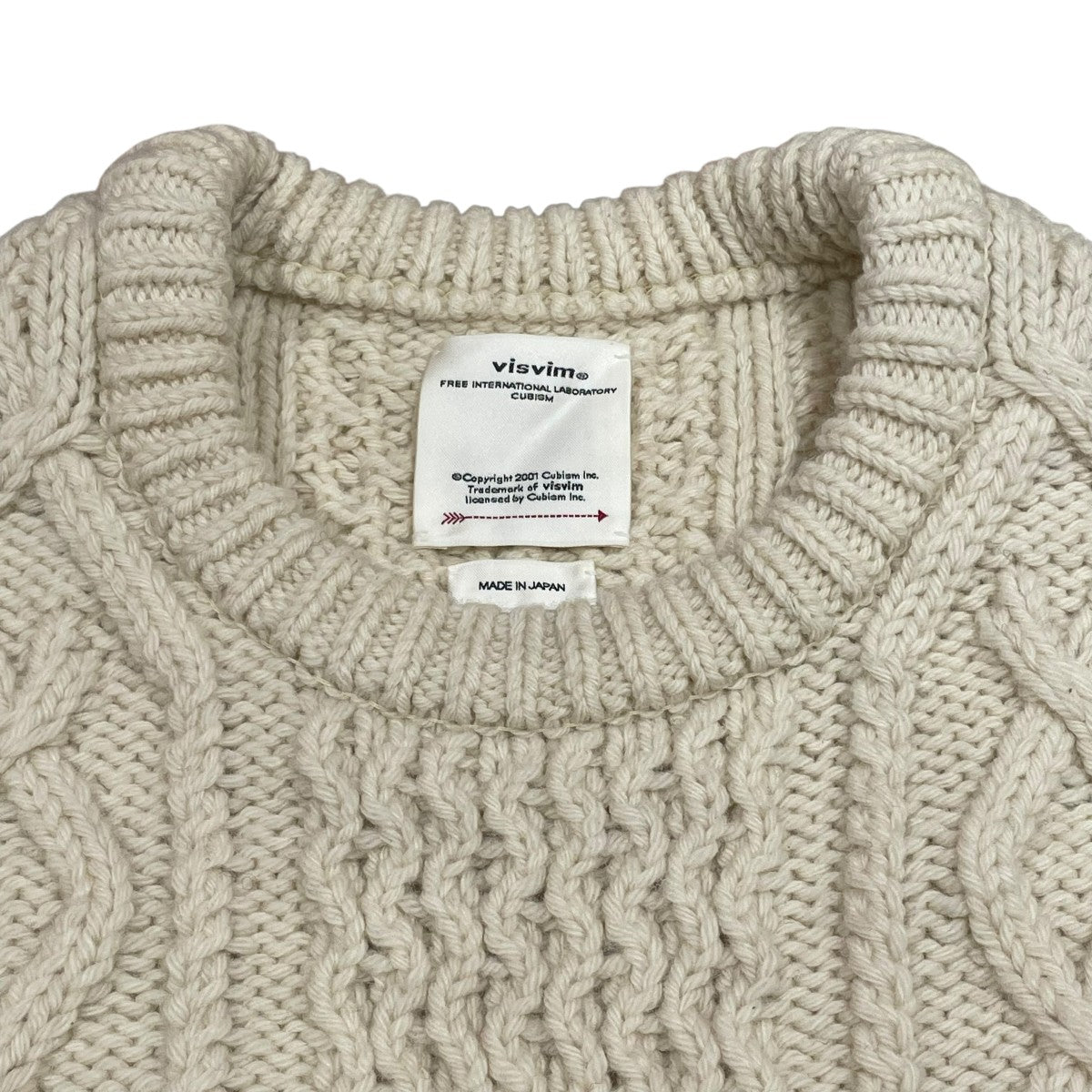 VISVIM(ビズビム) 20AWAMPLUS CREW KNIT L Sニット0121405012002