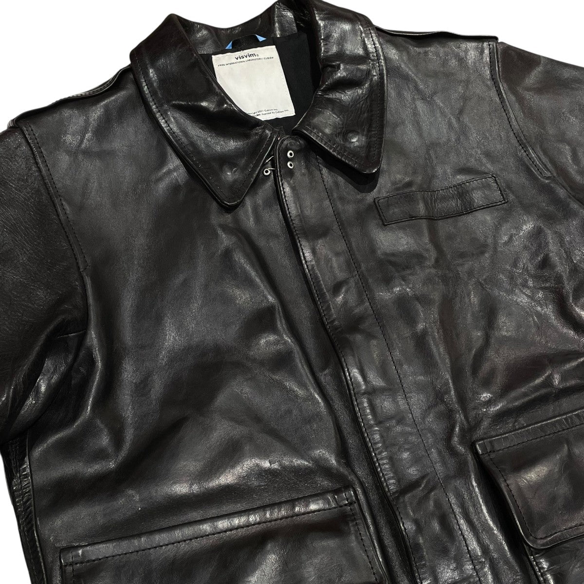 VISVIM(ビズビム) レザージャケット ブラック サイズ M｜【公式