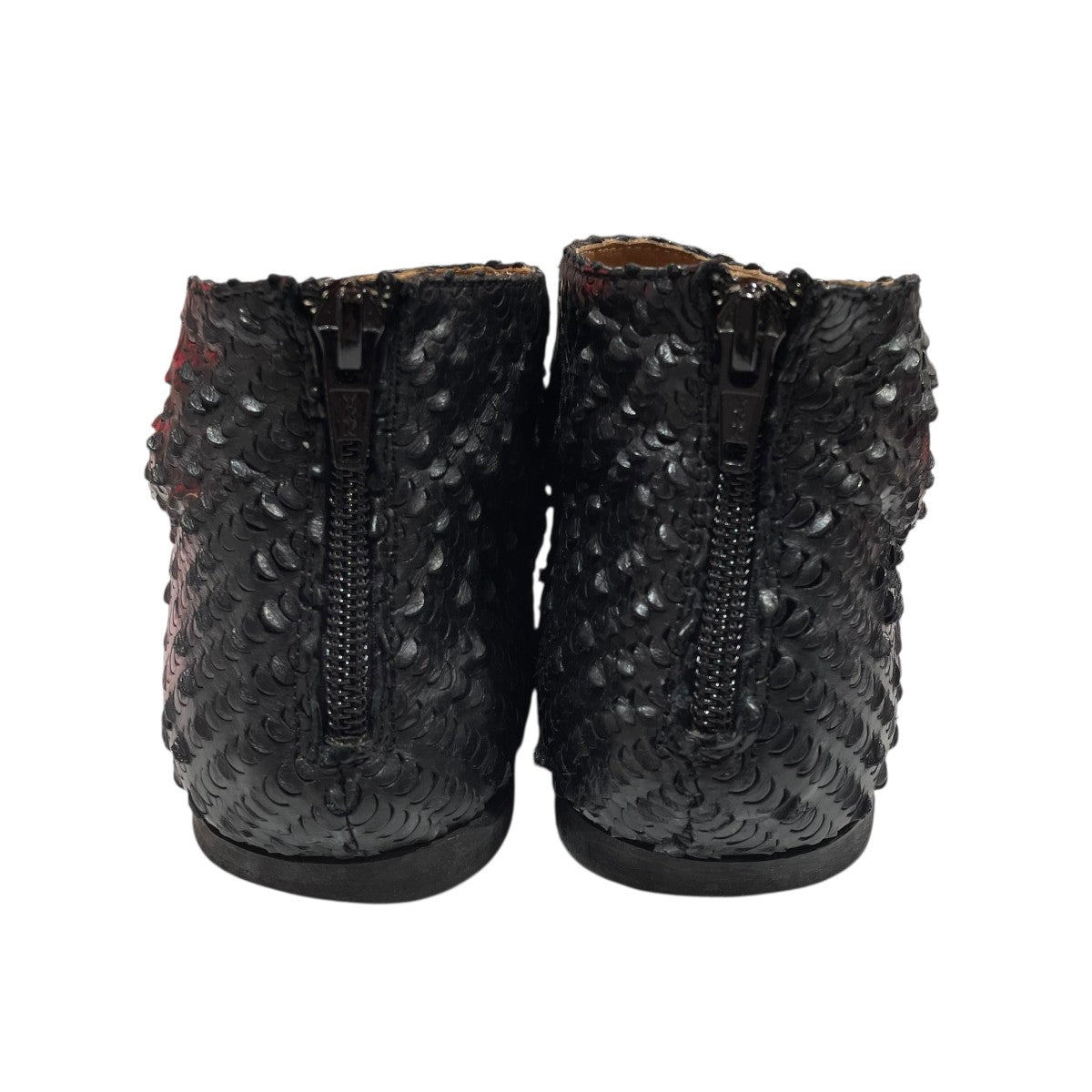 メゾンマルタンマルジェラ　黒 レザー オープントゥヒールサンダル size37 Maison Martin Margiela(メゾン マルタンマルジェラ) leather