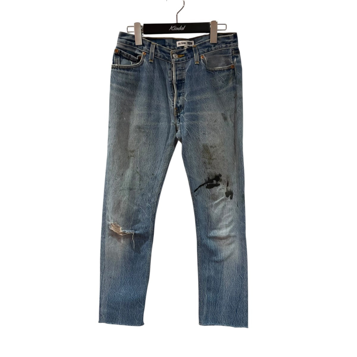 Levi’s ダメージウォッシュデニムデニムパンツ