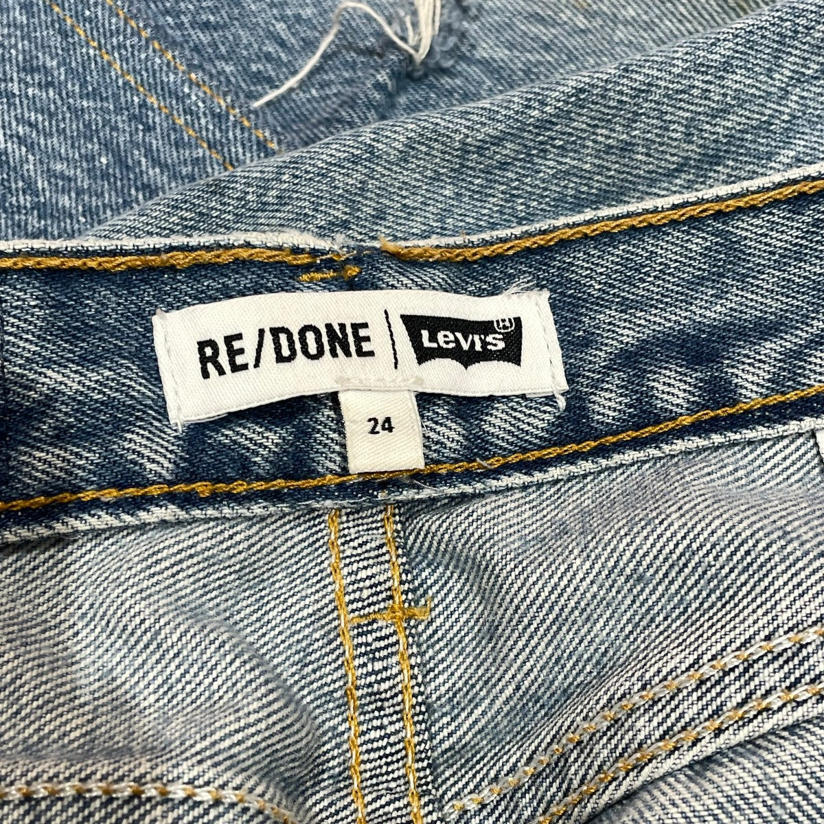 Levi’s ダメージウォッシュデニムデニムパンツ
