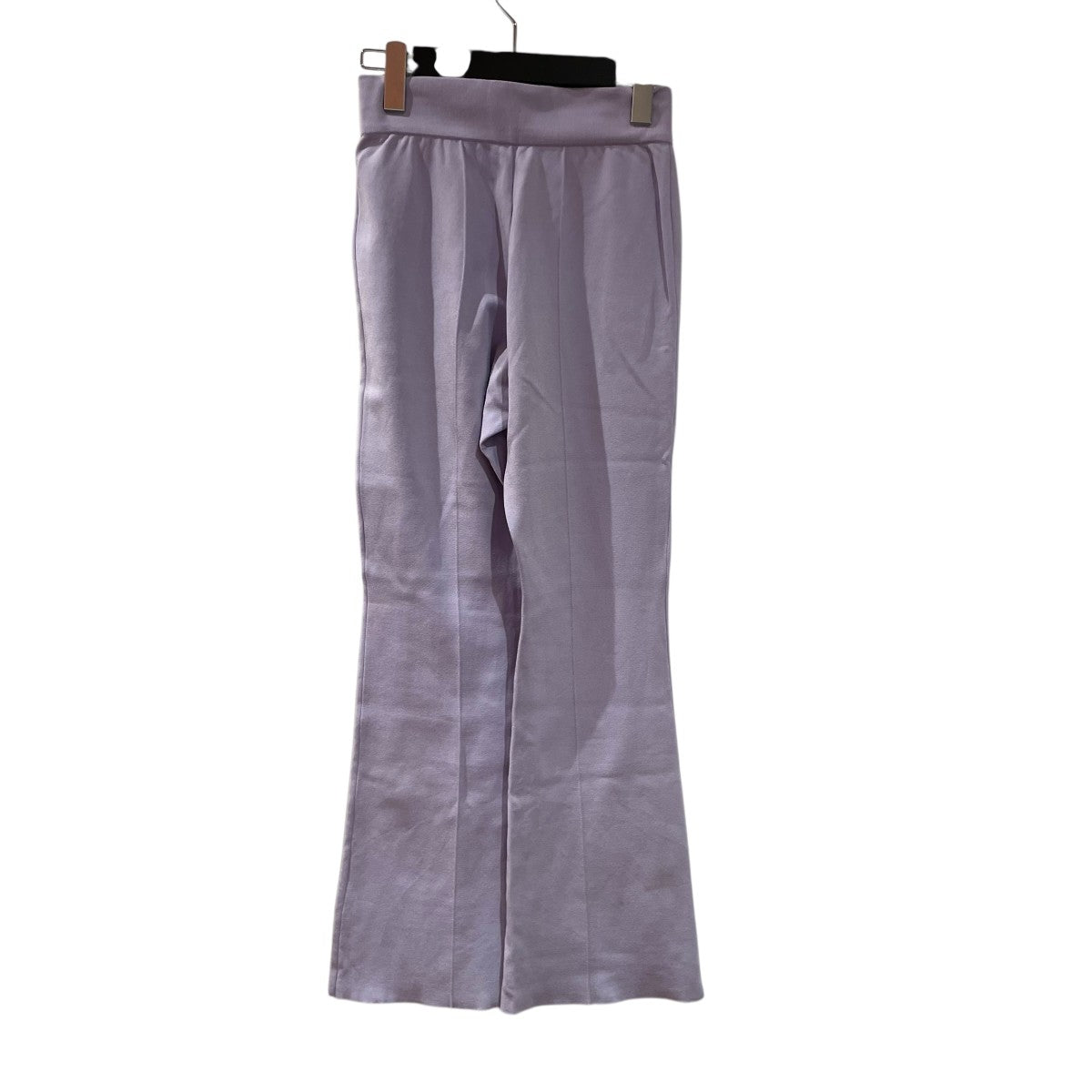極美品 22SS マメクロゴウチ 2タック ショートパンツ サイズ4 mame kurogouchi(マメクロゴウチ) 22SSMilano Ribbed Flared Trousers