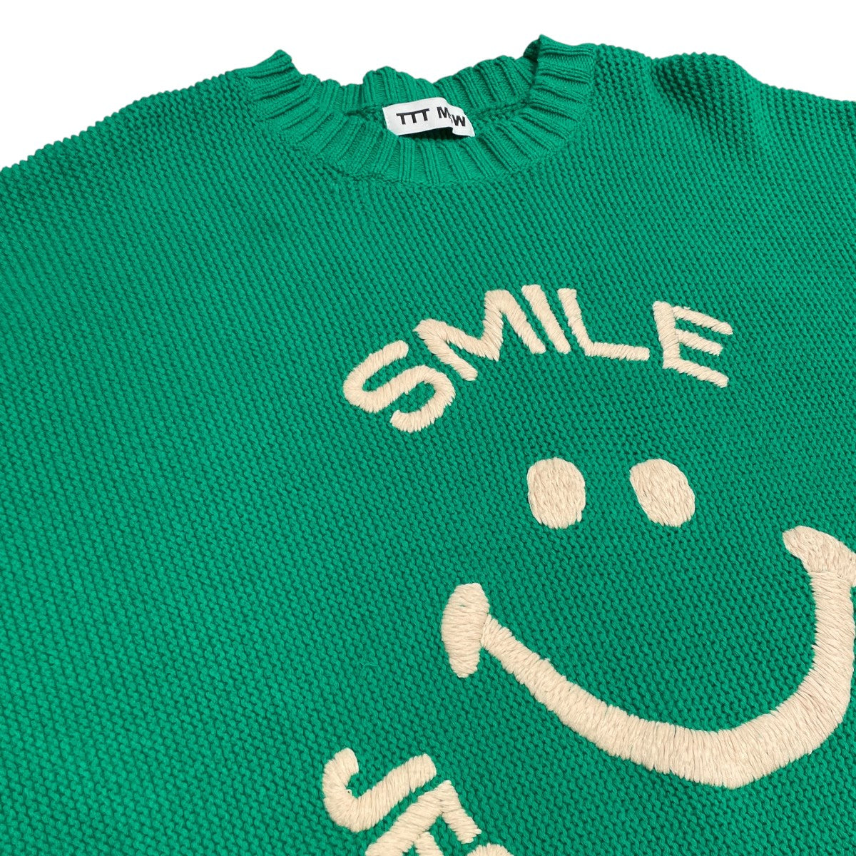 23SSsmile over size knit厚手ニットTTT 2023SS KT01