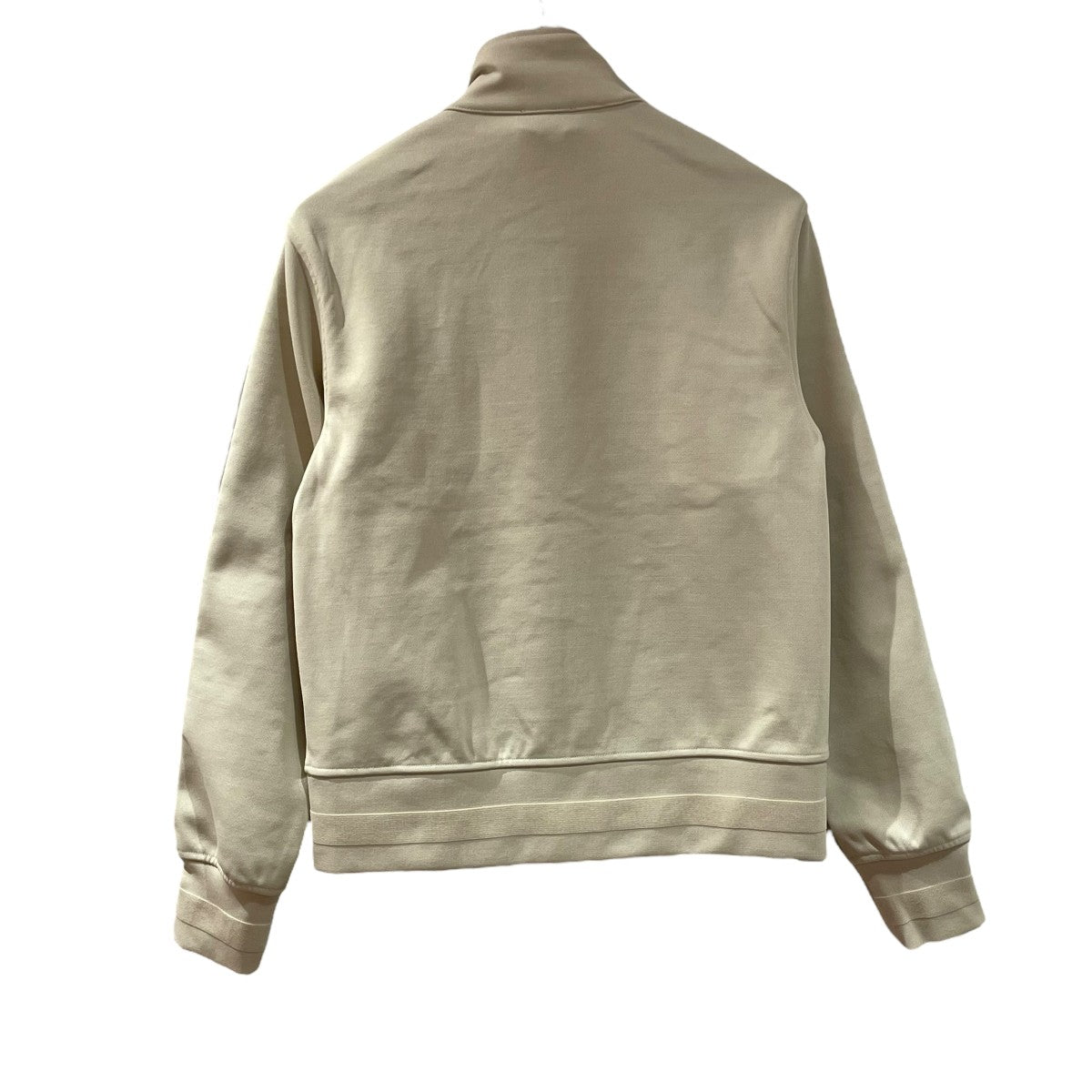 BURBERRY(バーバリー) logo-embroidered side-stripe jacket