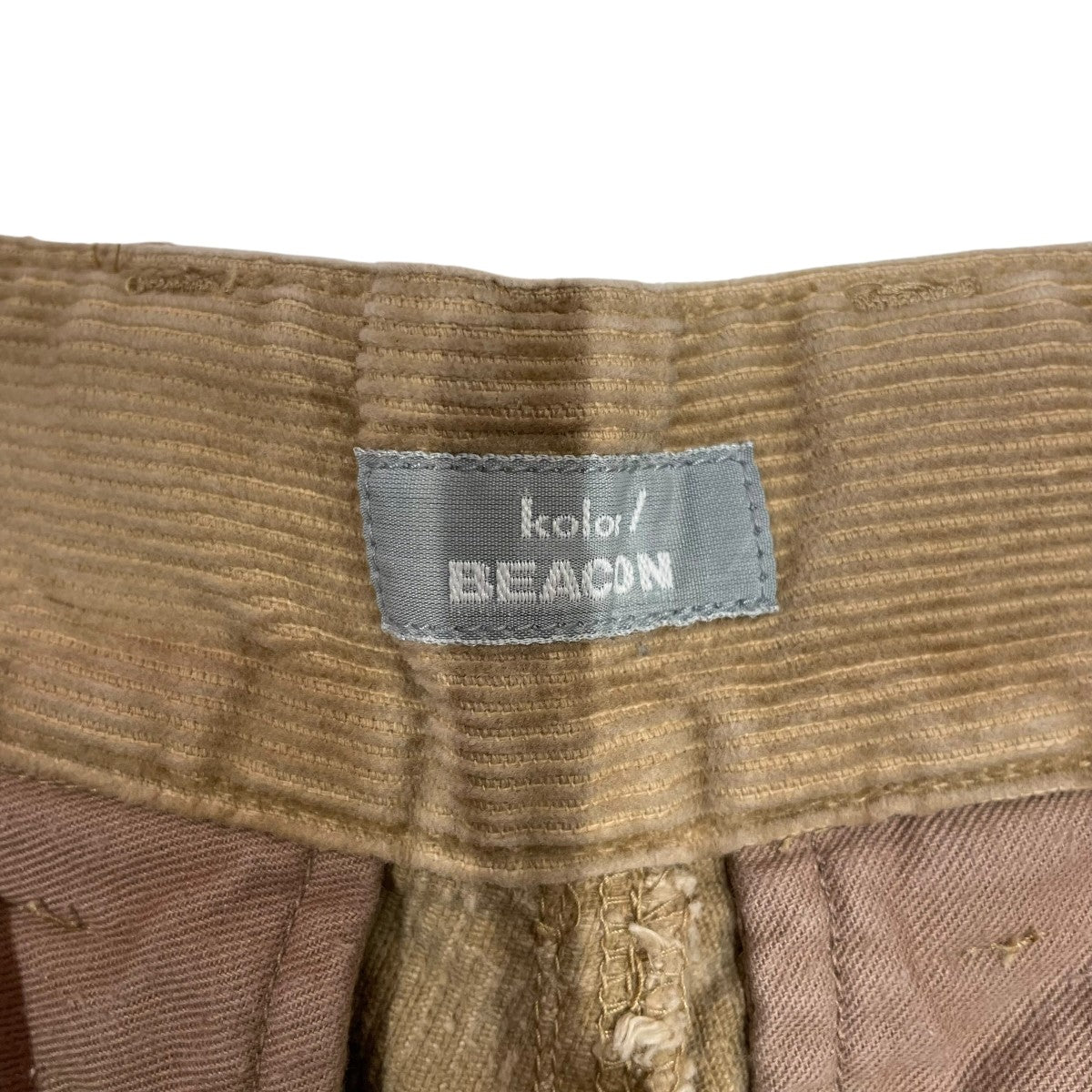 kolor／BEACON(カラー／ビーコン) REPAIR CORD PANTSコーデュロイ