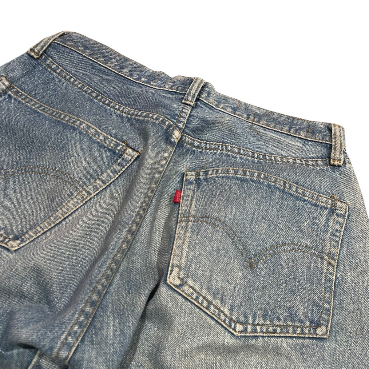 希少 70s Levi's 501 66後期 デニムパンツ ジーンズ 美色 70's Levi's 501 66後期 デニムパンツ 良雰囲気 表記(32x32