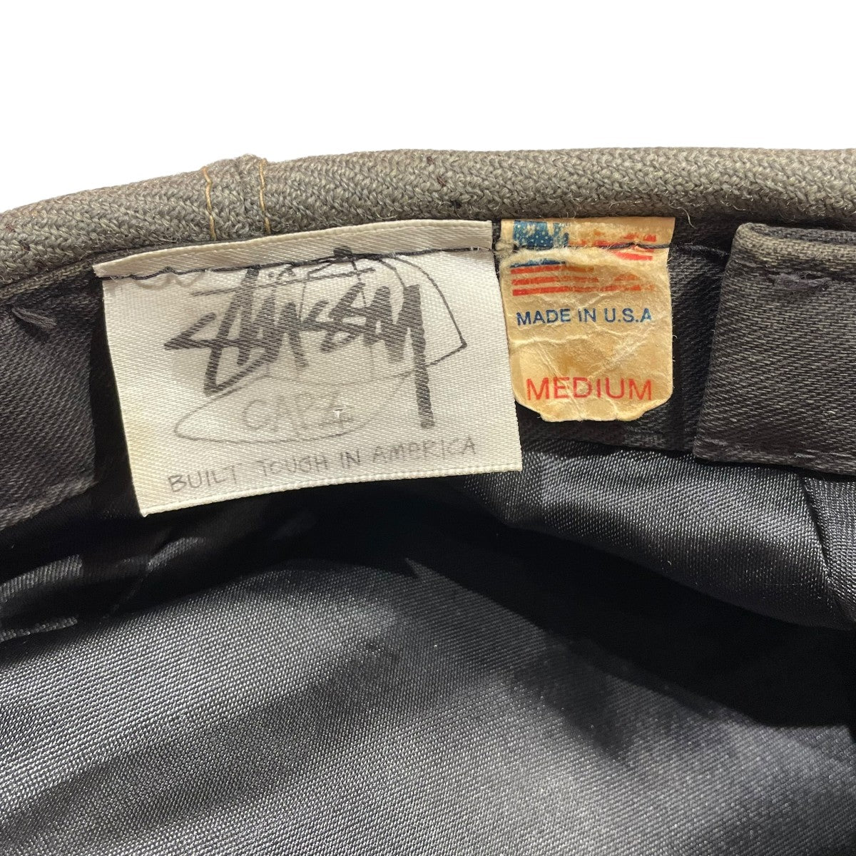 stussy 90s OLD STUSSY USA製 チェックハンチング 古着・中古-8枚目のアイテム画像