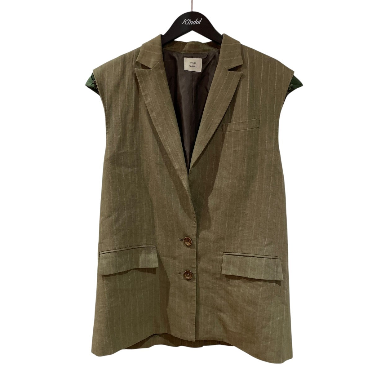 FUMIE TANAKA フミエタナカ プリントスウェットベスト 新品未使用 FUMIE TANAKA フミエタナカ プリントスウェットベスト 新品未使用