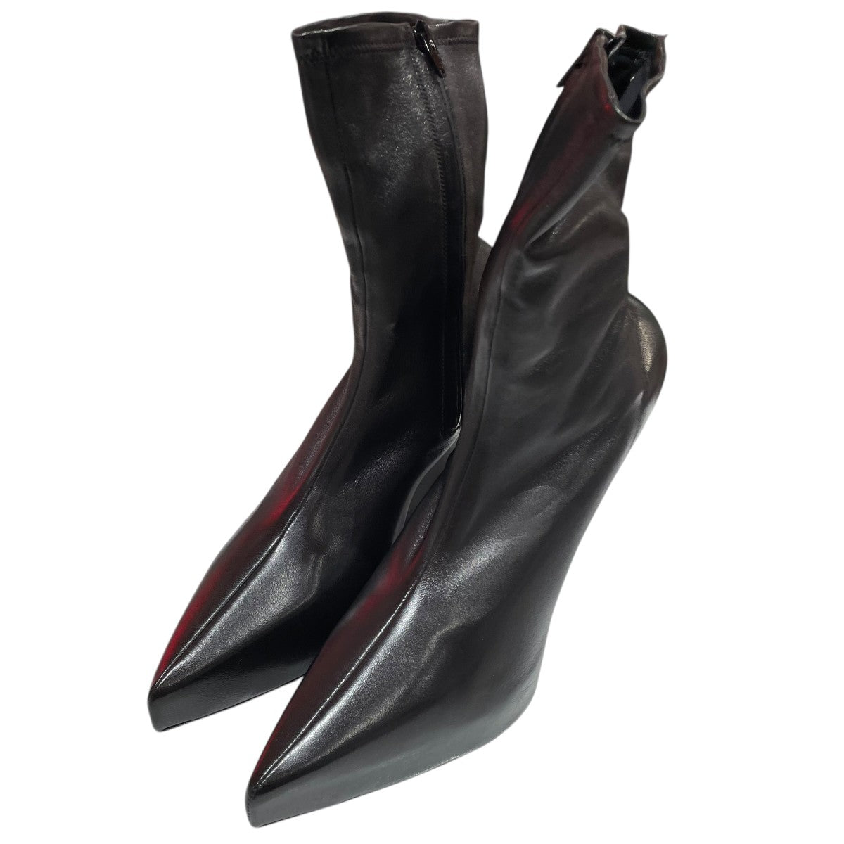 GIVENCHY 22AWレザーブーツRM0262 古着・中古-1枚目のアイテム画像