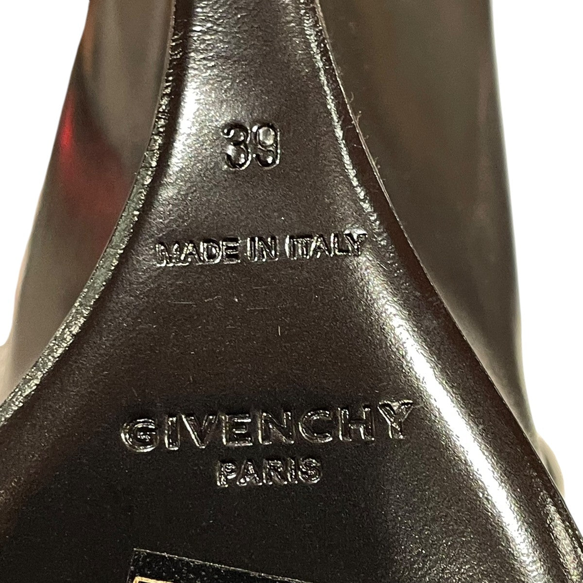 GIVENCHY(ジバンシィ) 22AWレザーブーツRM0262 RM0262 ブラック サイズ