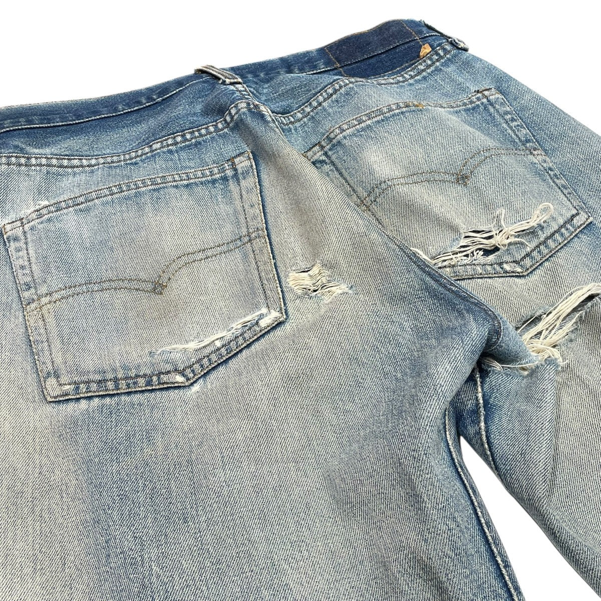 90sアメリカ製 Levi’s 501 w32 バレンシア工場555グランジ LEVI'S(リーバイス) 90s 501 ビッグE USA製 ボタン裏刻印555