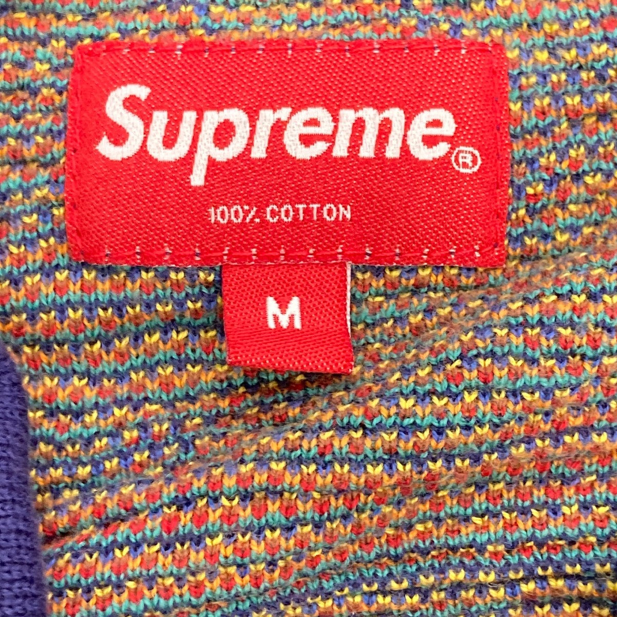 Supreme(シュプリーム) 20SSPatchwork Knit Zip Up Poloジップ