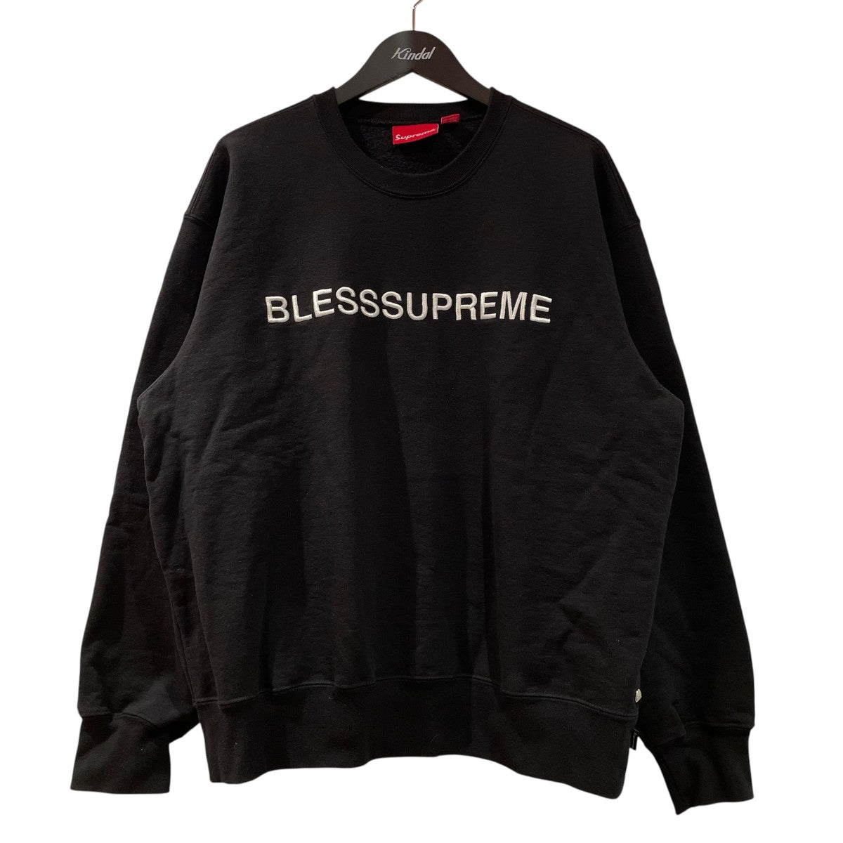 Supreme x BLESS Crewneck Mサイズ Supreme×BLESS Crewneckスウェット ブラック サイズ M｜【公式