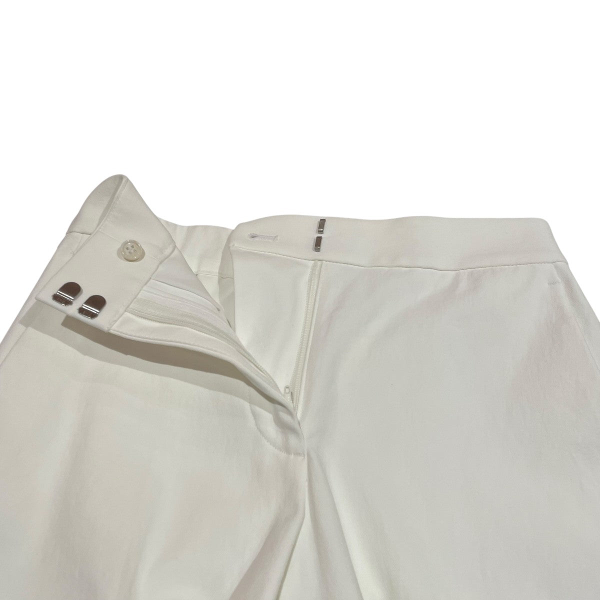 セオリーリュクス　ホワイト　ワイドパンツ Theory luxe - 新品 theory luxe Crisp Linen ワイドパンツ 白