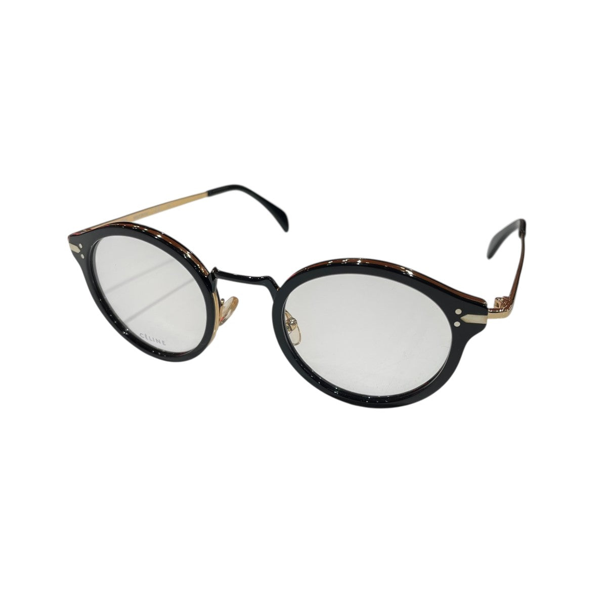 新品CELINE セリーヌ メガネCL41380 ブラック CELINE(セリーヌ) クリアレンズメガネCL41380 CL41380 ブラック