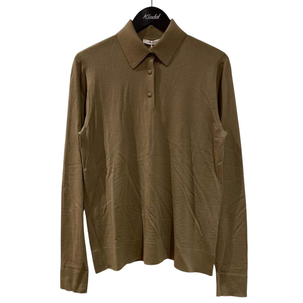 THE ROW(ザロウ) AKIO SHIRTウールオーバーシャツ ブラック サイズ XS