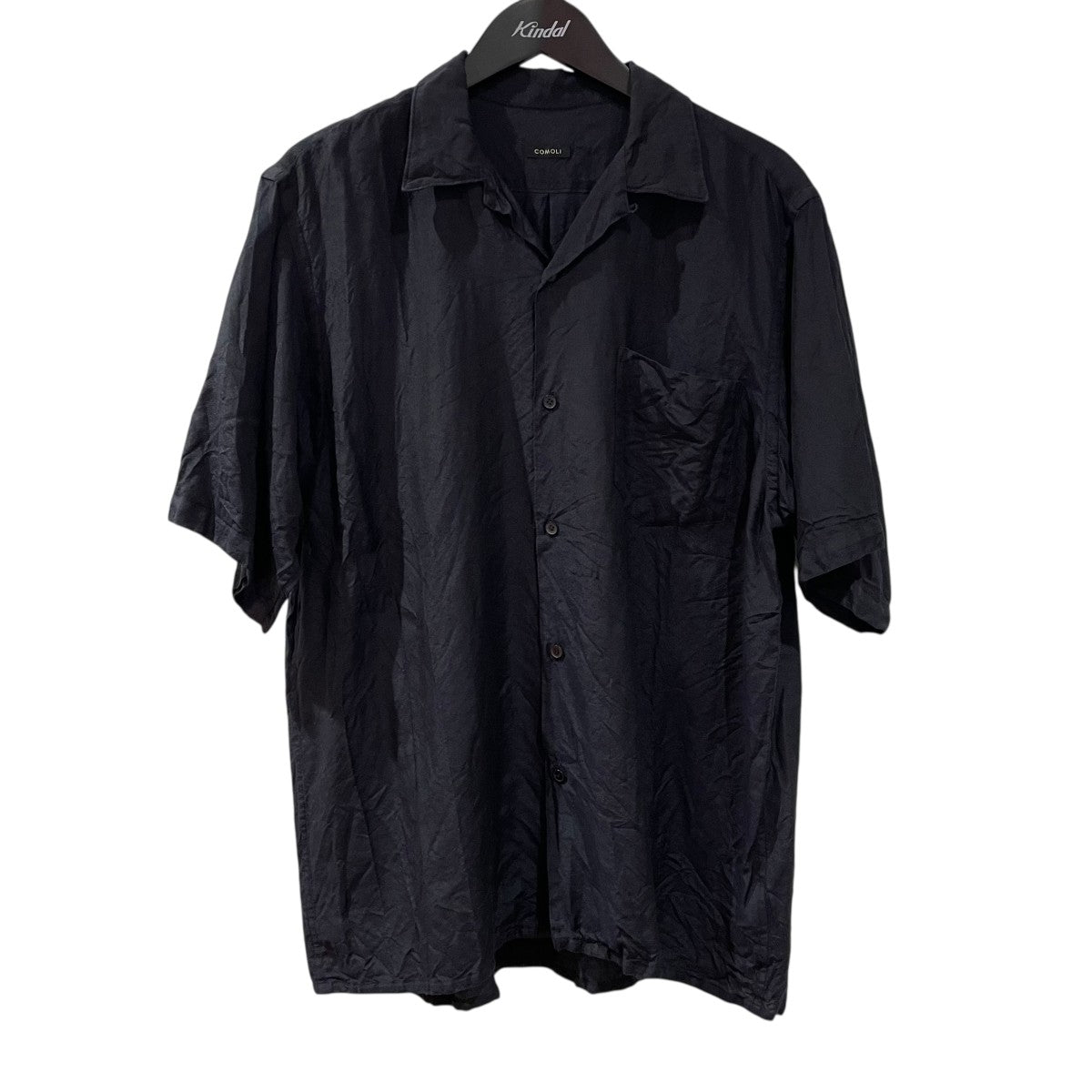 古着 comoli コモリ コモリシャツ 黒 COMOLI (コモリ) コモリシャツ