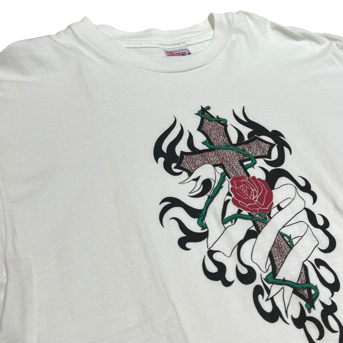 HANES シングルステッチ半袖Tシャツ