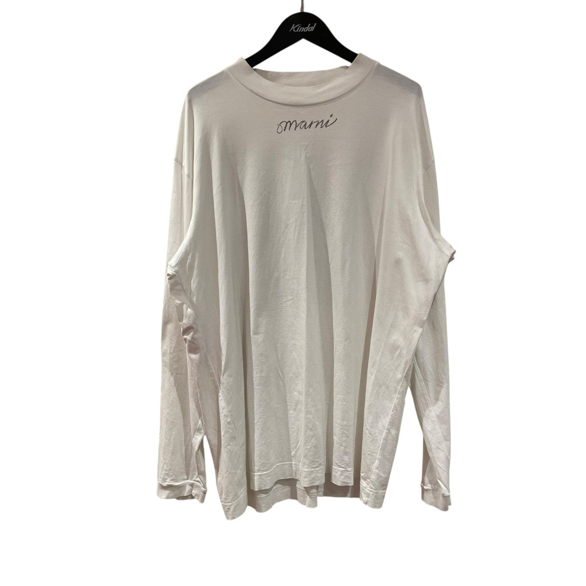 MARNI 24AWロングスリーブTシャツHUMU0242P1 古着・中古-1枚目のアイテム画像