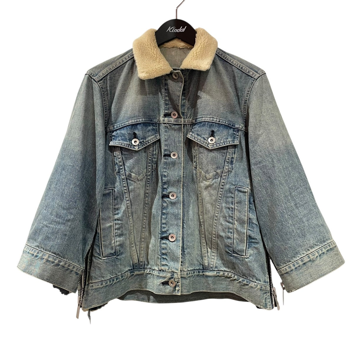 sacai woolmeltonblouson サカイ sacai(サカイ) Wool Melton Grosgrain Blousonジャケット21-05795 21