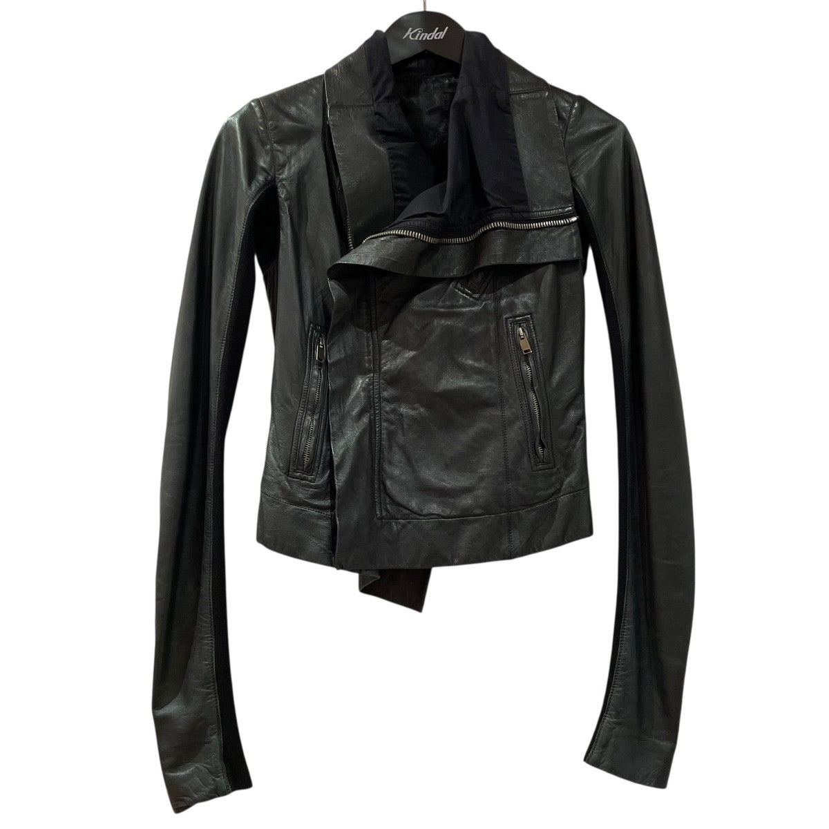 国内在庫】RICK OWENS ラムレザー ボンバージャケット 48 (RICK