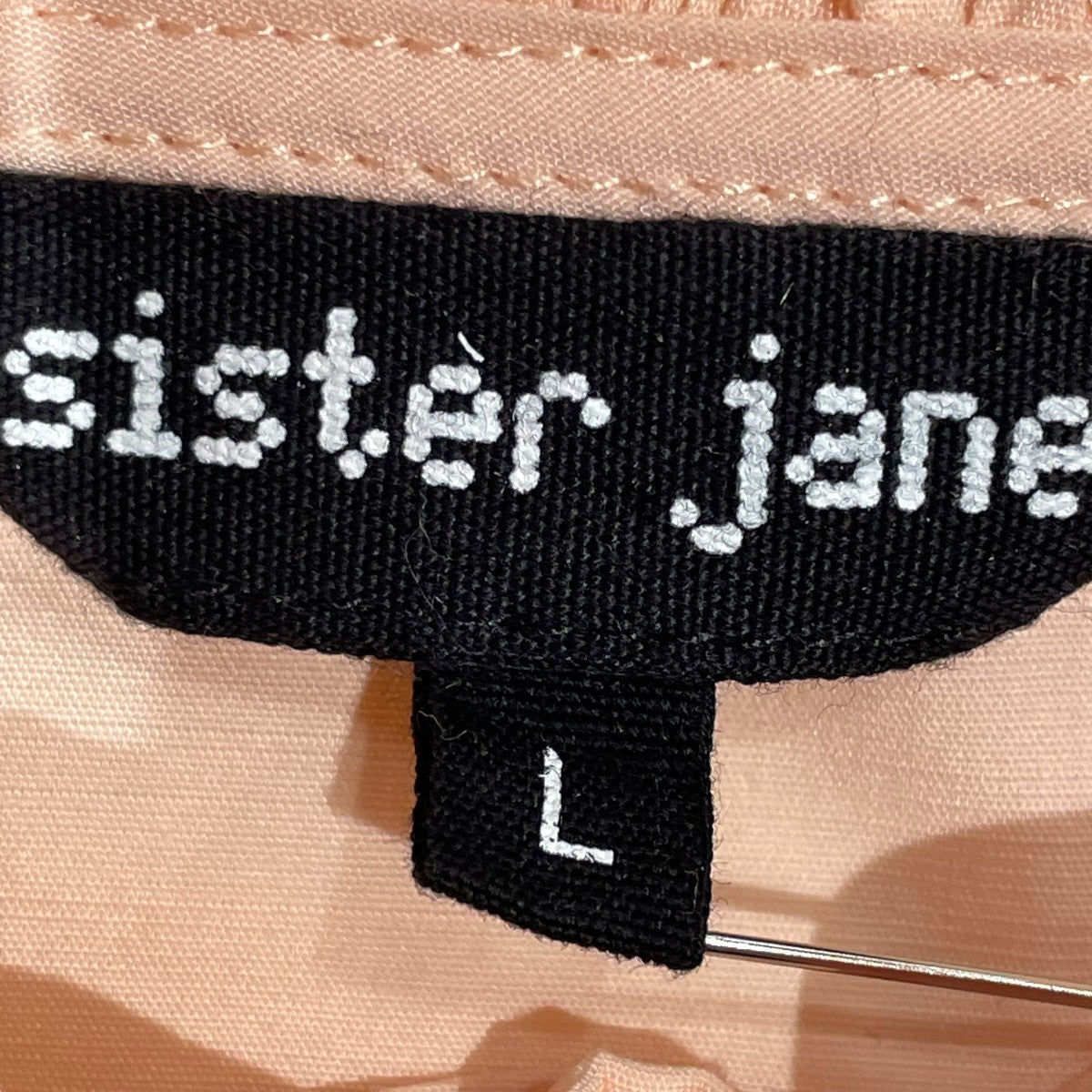 シスタージェーン Sister Jane 長袖ブラウス BL1149PCH ピンク サイズ：SIZE L sister jane(シスタージェーン) / 長袖ブラウス/S/ポリエステル