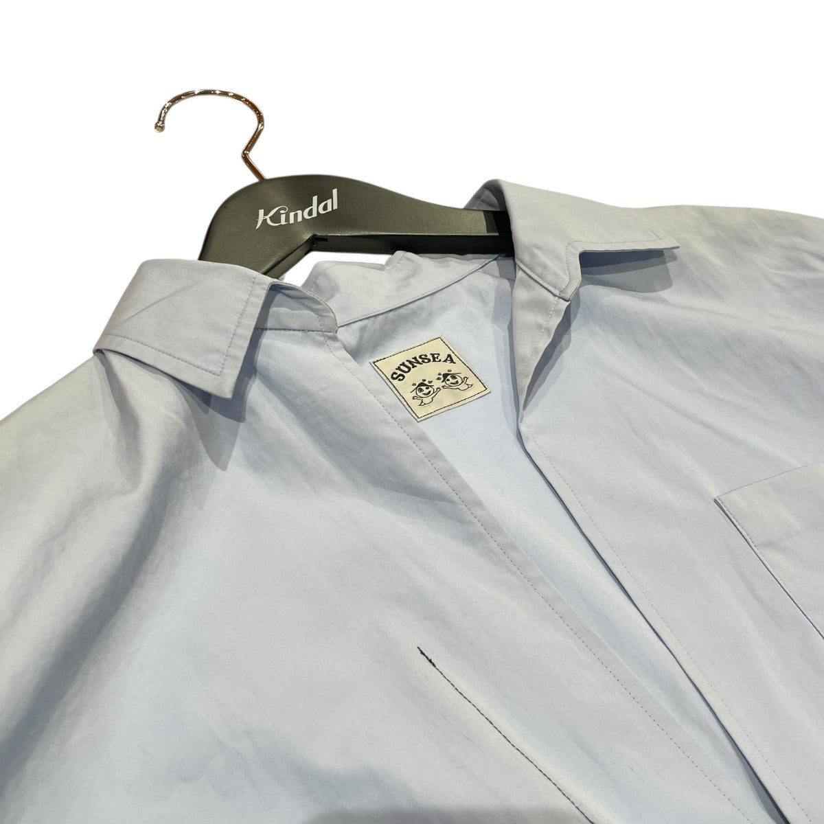 SUNSEA(サンシー) BENJEYY SHIRT 2シャツ22A14 22A14 スカイ