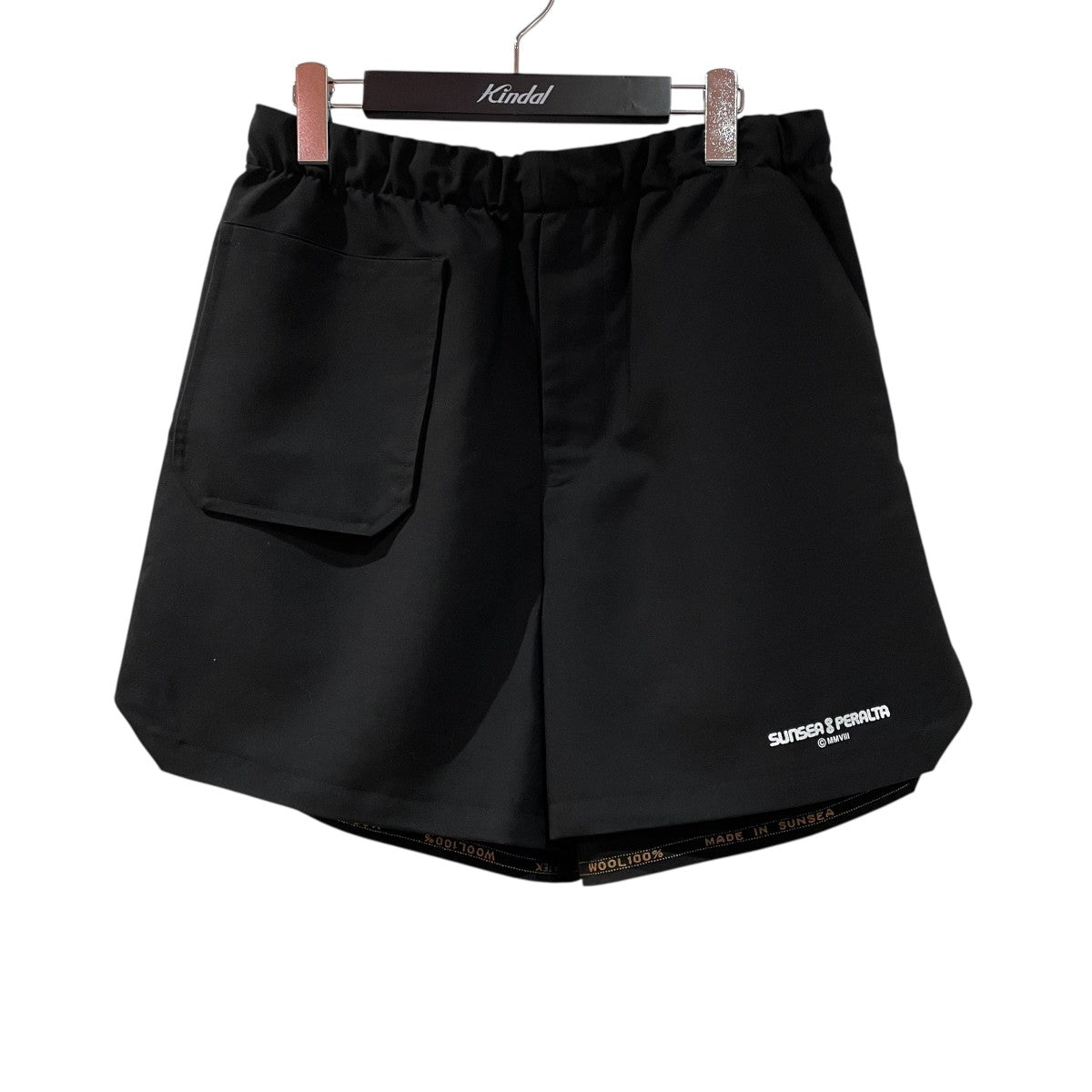 【特別セール品】 SUNSEA(サンシー) N．M．OSMO w 耳 BIG SHORTSハーフパンツ パンツ