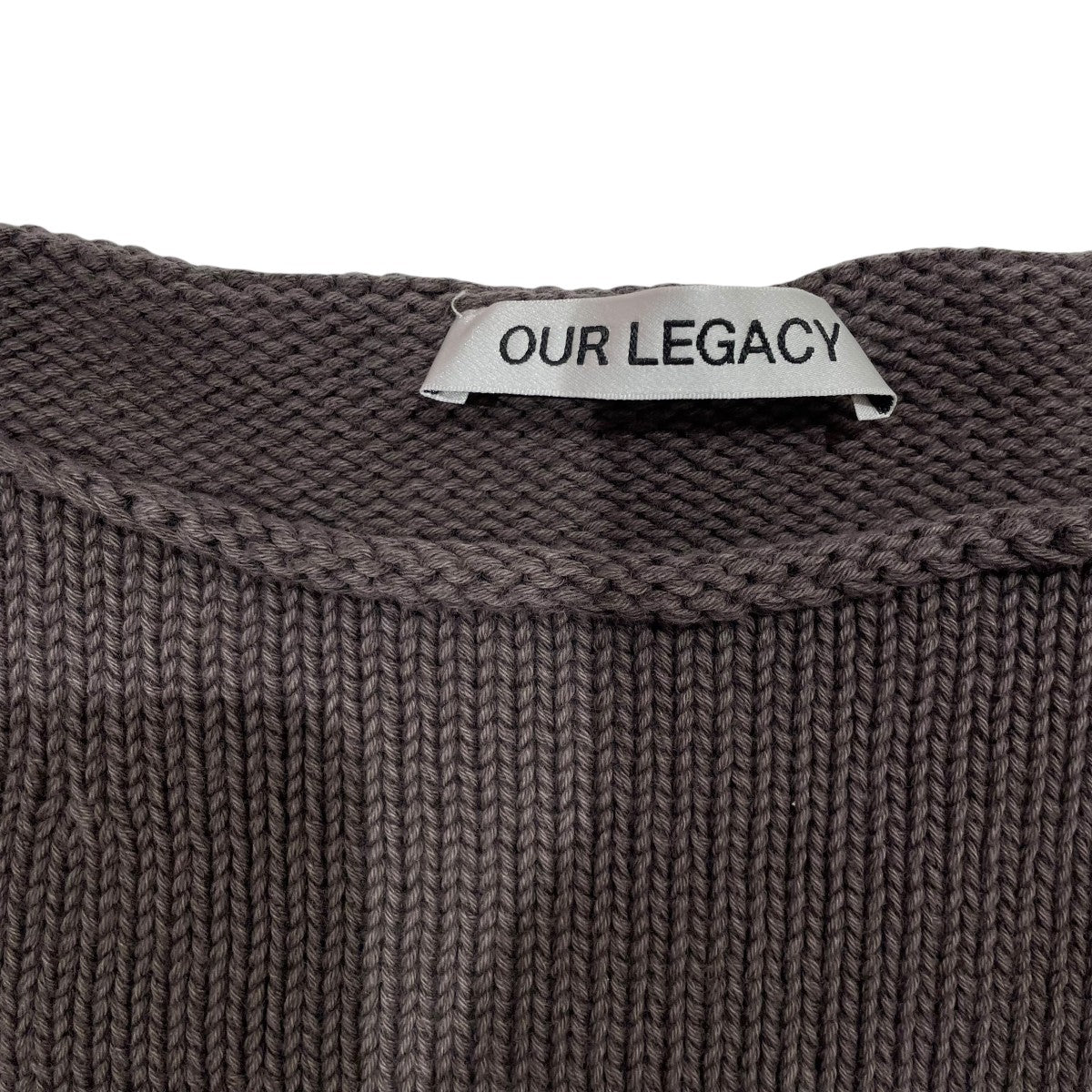 OUR LEGACY(アワーレガシー) SCULPT TANK半袖ニットW2253SW