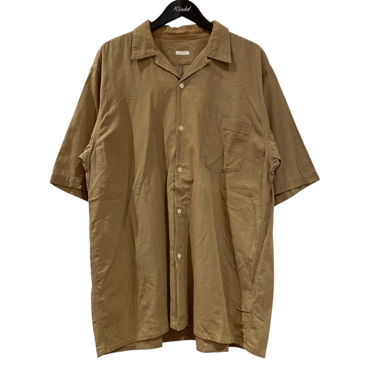 COMOLI コモリ シャツワンピース ベージュ系 0518125M0002 COMOLI (コモリ) シャツワンピース