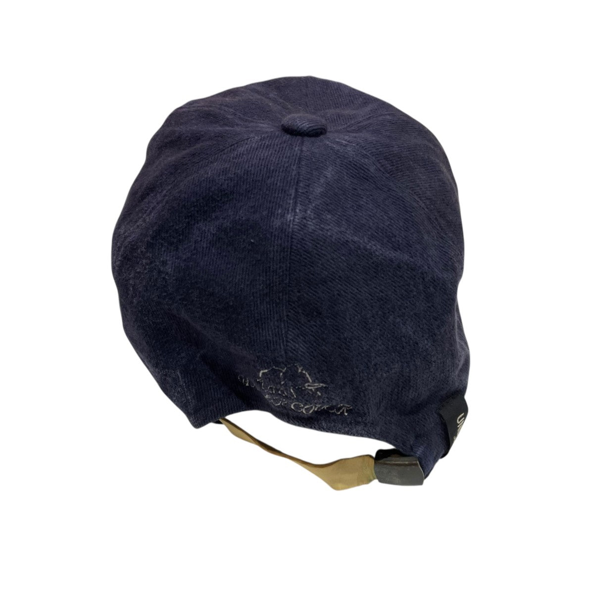 【希少】UNDERCOVER \"マッドストア限定\"コーデュロイキャップ navy 47 エムブイピー コントラストステッチ ニューヨーク
