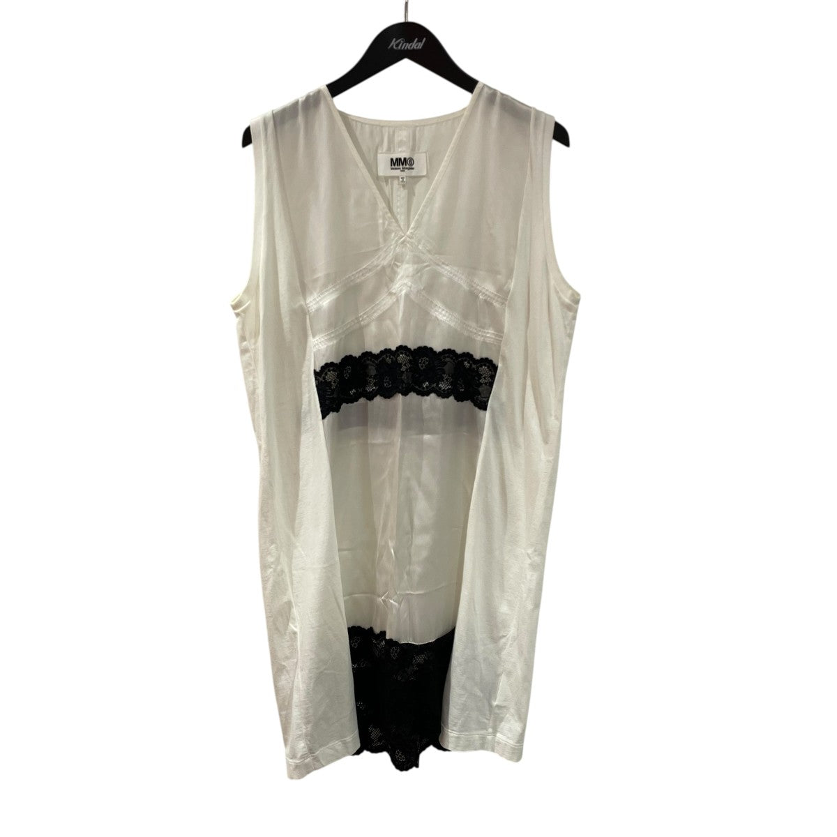 [お値下げ新品未使用Maison Margiela]ノースリーブワンピース MM6 maison margiela 20AW シワ加工ノースリーブワンピース