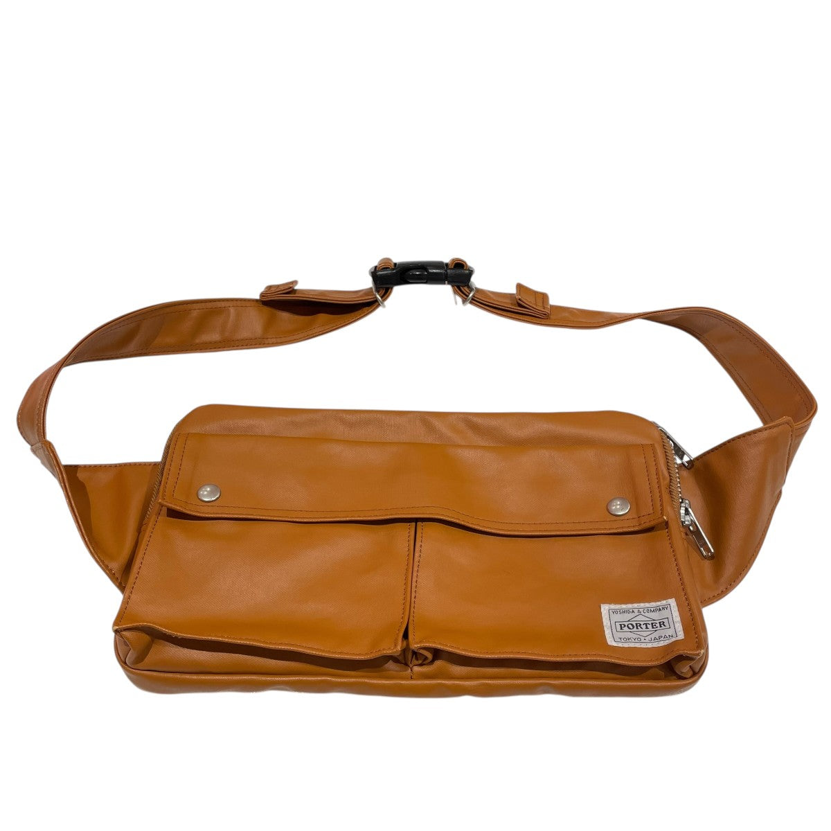 未使用級美品！PORTER ポーター フリースタイル ボディバッグ ブラウン PORTER(ポーター) FREE STYLE SHOULDER BAGボディバッグ707