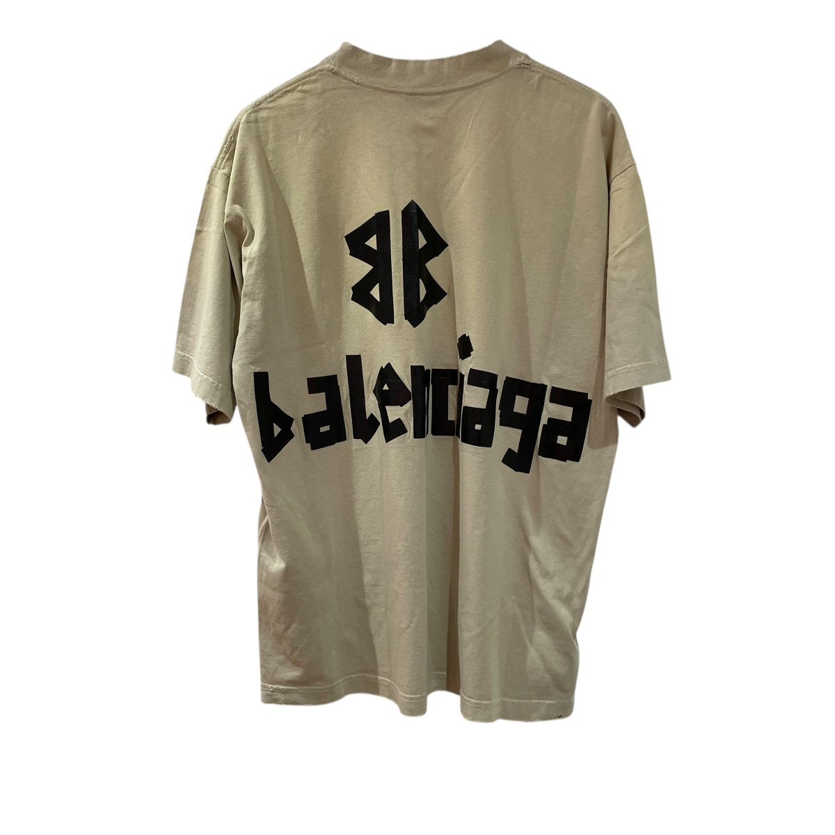 BALENCIAGA バレンシアガ　Tシャツ BALENCIAGA バレンシアガ 22SS 694576 TMV88 METAL LOGO CRASHED