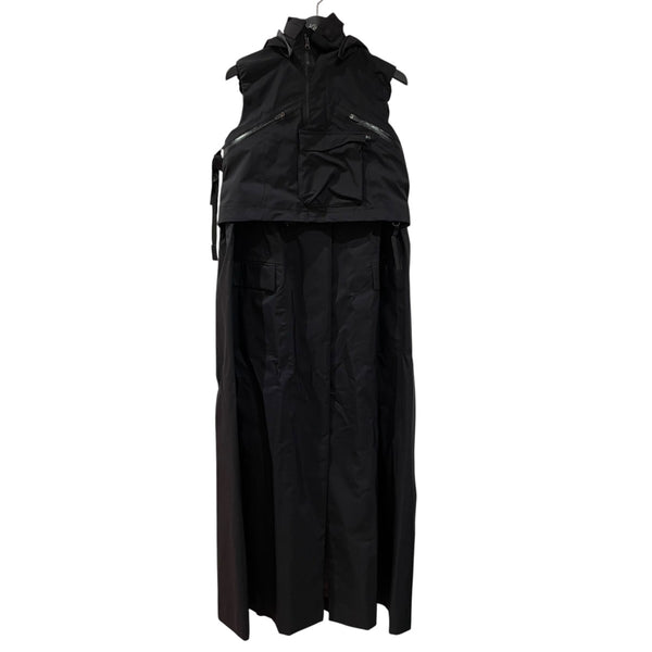 sacai×ACRONYM TRENCH DRESSナイロンドレス22-06010 22-06010 ブラック